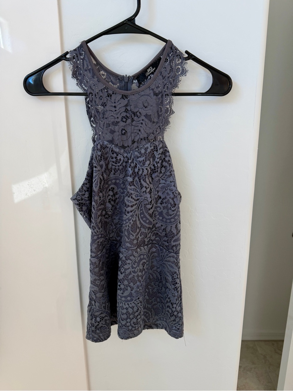 BKE Lace High Neck Top